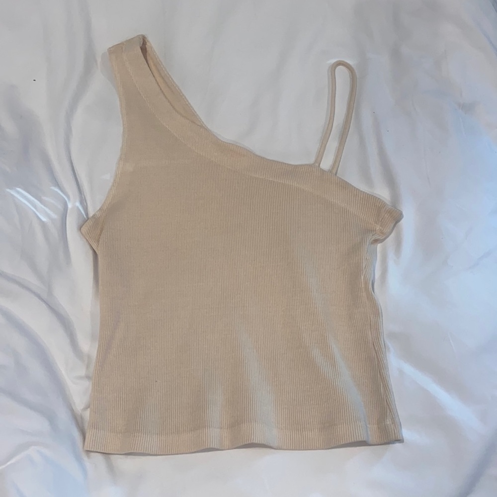 Free People one shoulder top